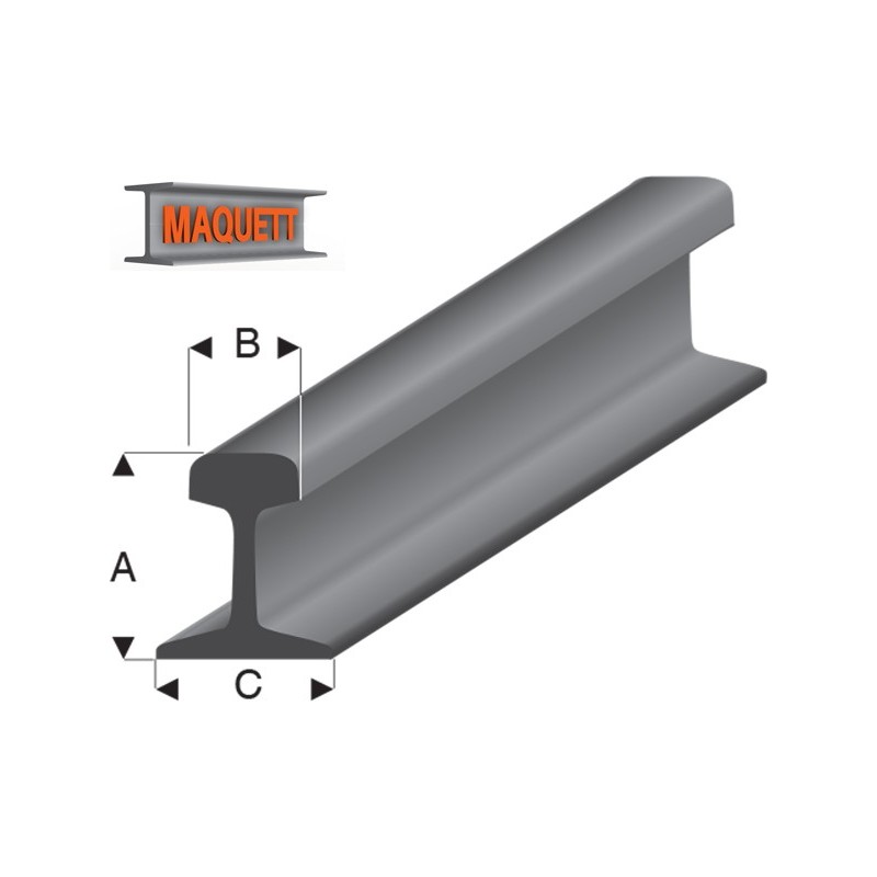 Stryene railroad profiles. MAQUETT 460-52/3