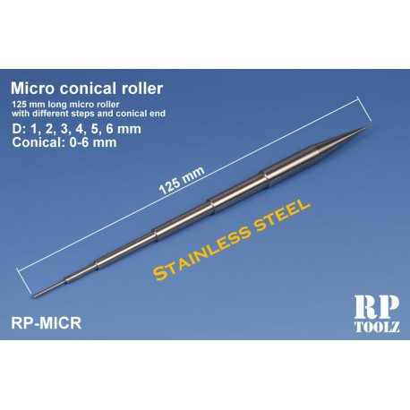 Micro conical roller. RP-MICR