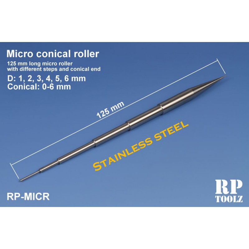 Micro conical roller. RP-MICR