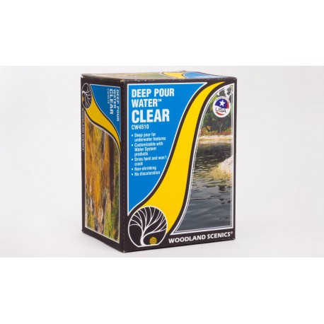 Deep Pour Water: Clear. WOODLAND SCENICS CW4510