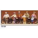 Ciclistas de principios de siglo. PREISER 12129