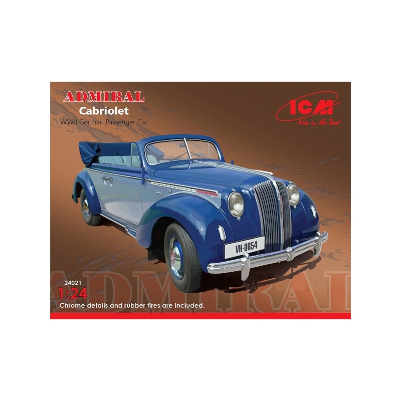 Coche alemán "Admiral Cabriolet". ICM 24021