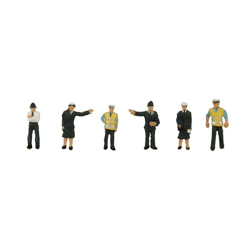 Police and security staff. GRAHAM FARISH 379-301