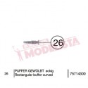 Tope rectangular derecho, RENFE 340. FLEISCHMANN 75714300