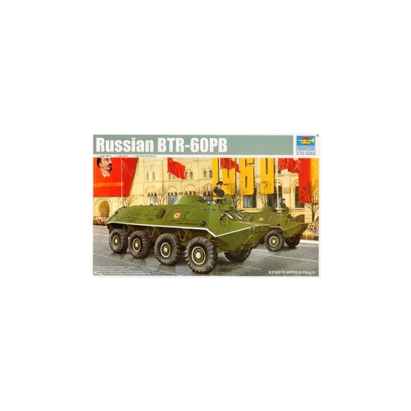 Blindado ruso BTR-60PB. TRUMPETER 01544