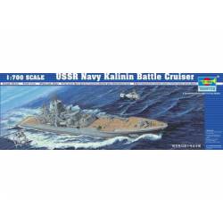 Crucero soviético Kalinin.