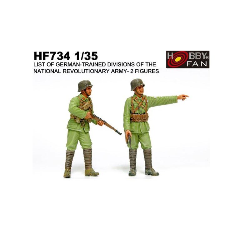 German trained divisions. HOBBY FAN 734