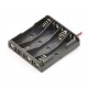 Battery holder for 4 x AAA. With wires