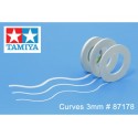 White masking tape. 3,0 mm. TAMIYA 87178
