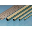 Square brass tube, 1,6 mm. ALBION SSB1M