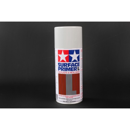 Surface Primer, spray - Light gray. TAMIYA 87042