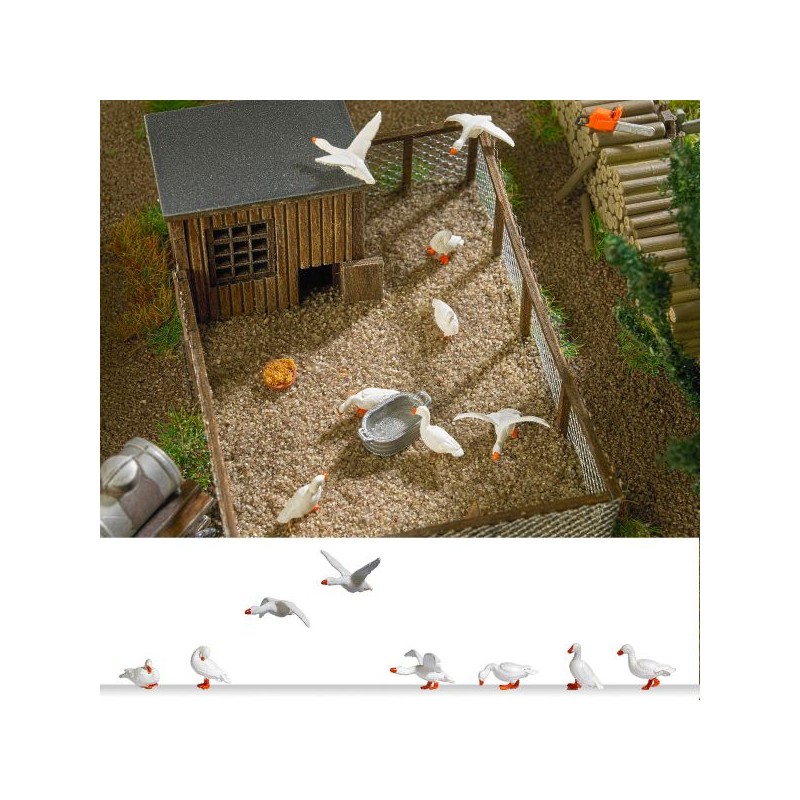 Zorro robando un ganso. BUSCH 1039