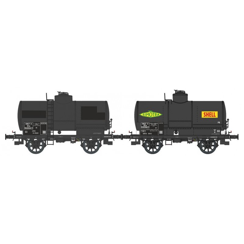 Tank wagon set OCEM 19. "Simotra Shell". REE WB-468 Tank wagon set OCEM 19. "Simotra Shell". REE WB-468