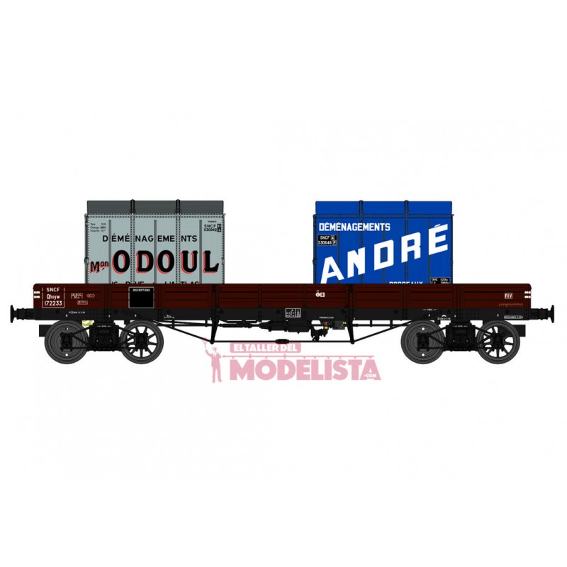 Flat wagon TP with load, SNCF. REE MODELES WB-427 Flat wagon TP with load, SNCF. REE MODELES WB-427