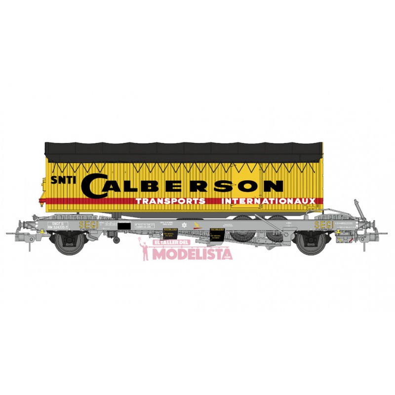 Plataforma Kanguro con trailer "Calberson". REE WB-225 Plataforma Kanguro con trailer "Calberson". REE WB-225
