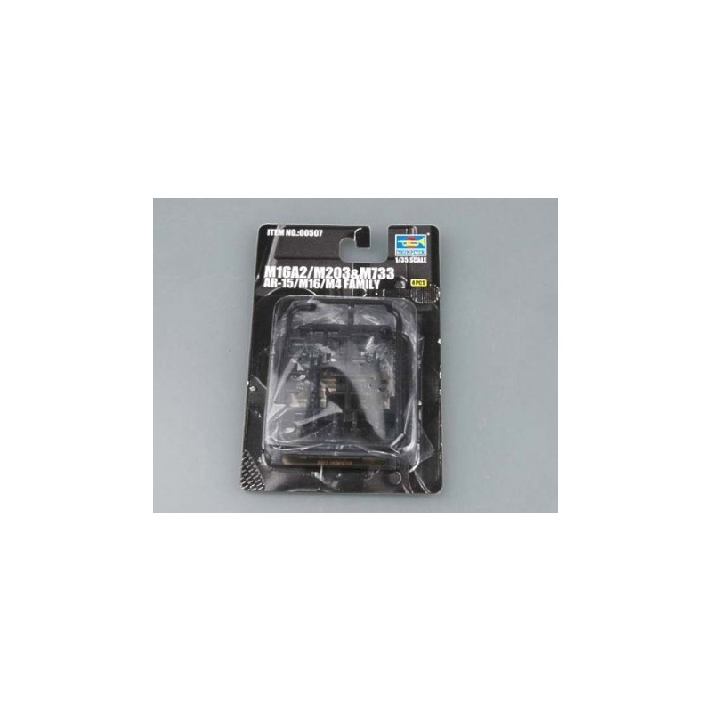 Set armamento M16A2/M203/M733. TRUMPETER 00507