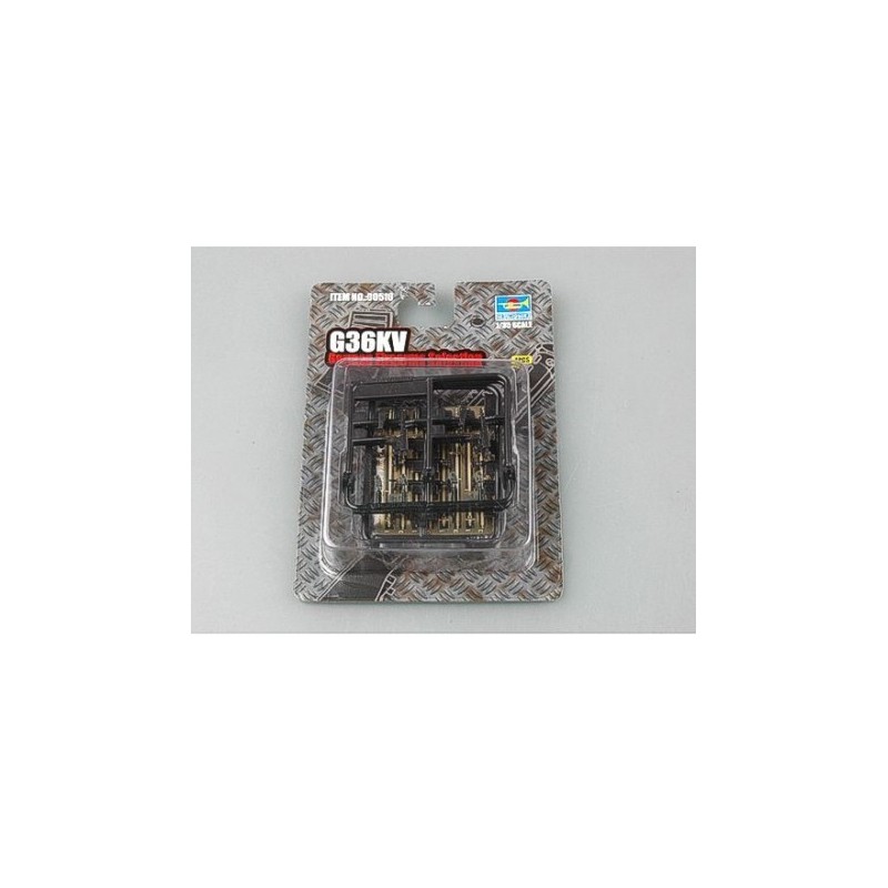 Set armamento alemán G36KV. TRUMPETER 00516