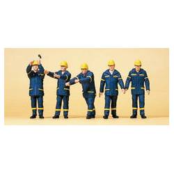 Emergency workers.
