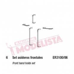 Front hand holds set for 321. ELECTROTREN ER3100/06