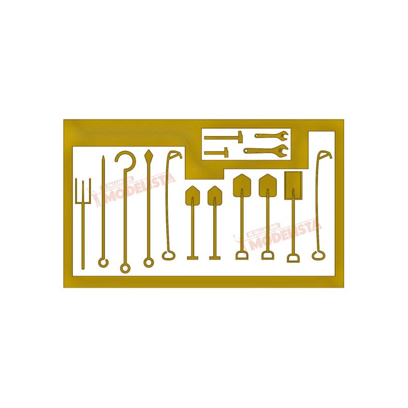 Herramientas para locomotoras de vapor. ETM 1032