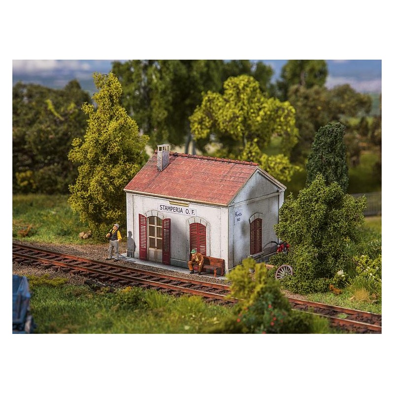 Stamperia Wayside station. FALLER 110202