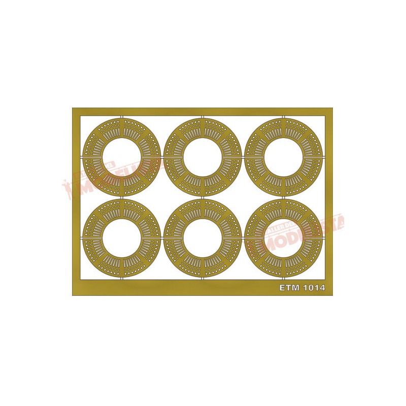 Tree grating set. Round.