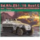 Sd.Kfz.251/16 Ausf.C. con lanzallamas. DRAGON 6864