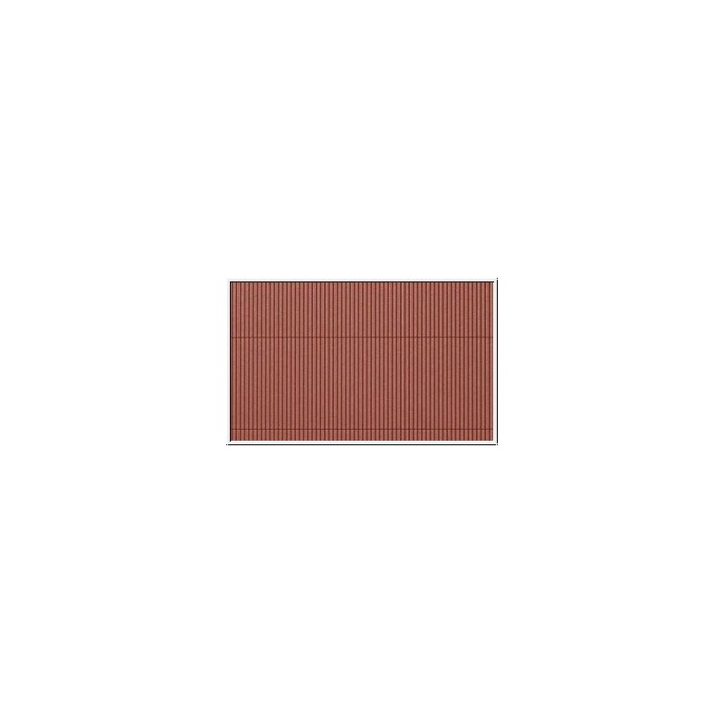 Placa ondulada roja. AUHAGEN 52430