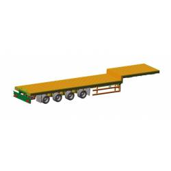 Low-boy trailer. AWM 90636