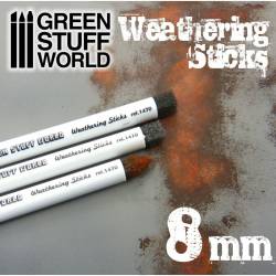 Pinceles weathering, 8 mm.