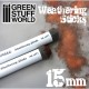 Weathering brushes, 15 mm. GREEN STUFF WORLD 9312