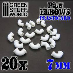 Gomiti in plastica, 7 mm.