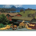 Horse-drawn carriage. FALLER 120228