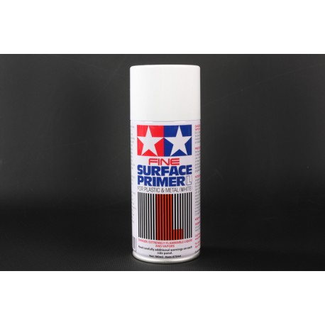 Fine Surface Primer, spray - White. TAMIYA 87044