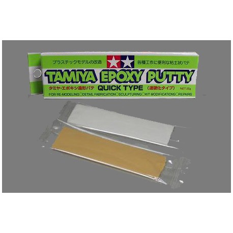 Epoxy Putty, quick type. TAMIYA 87051