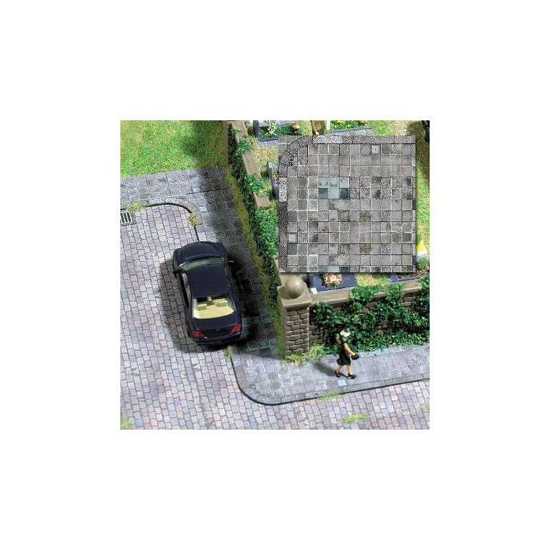 Aceras con bordillo. BUSCH 7418