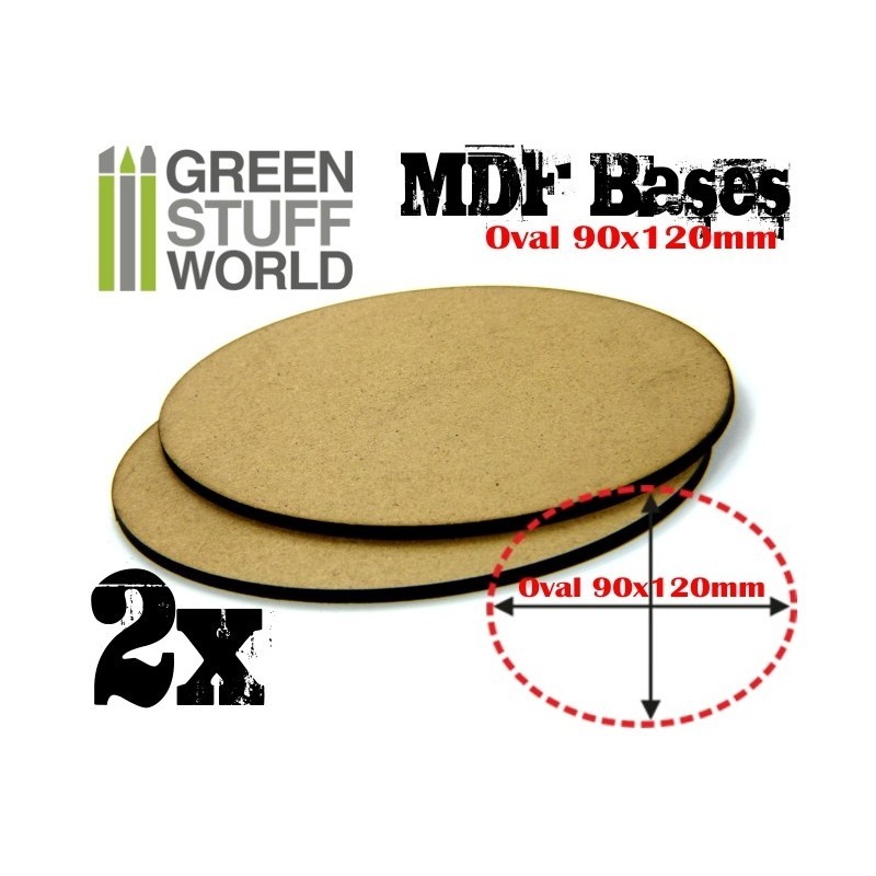 Peanas ovaladas, 90x120 mm (x2). GREEN STUFF 366811 Peanas ovaladas, 90x120 mm (x2). GREEN STUFF 366811