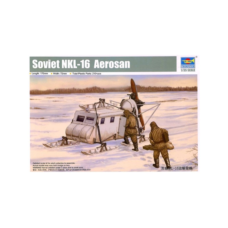 Aerosan ruso NKL-16. TRUMPETER 02337