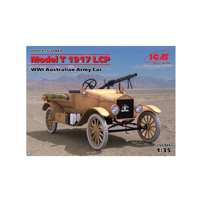 Ford T 1917, ejército australiano. ICM 35663