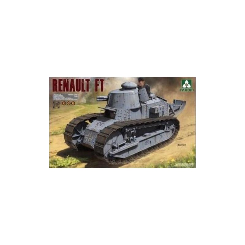 Tanque ligero francés Renault FT-17. TAKOM 1004 Tanque ligero francés Renault FT-17. TAKOM 1004