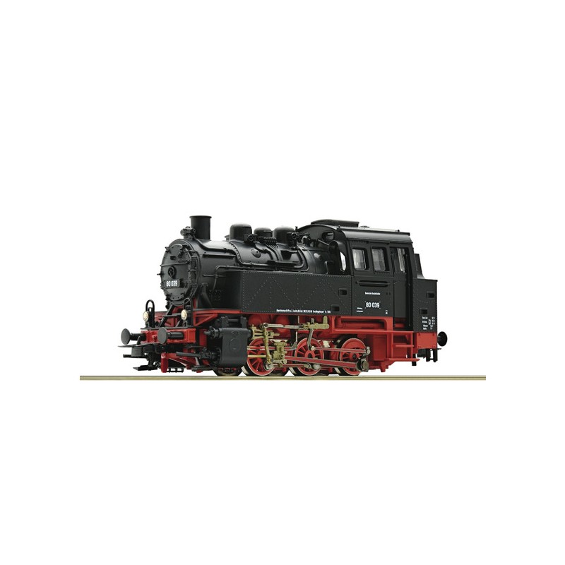 Steam locomotive class BR 80. ROCO 63338
