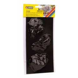 Moule pour la fabrication de roches, roches moyennes.