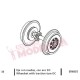 Wheel with traction tyre, DC, for RENFE 353/354. ER6835