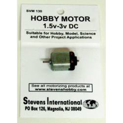 Motor eléctrico DC (1.5-3V). STEVENS SVM130