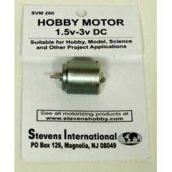 Small Electric Motor DC (1.5-3V). STEVENS SVM260