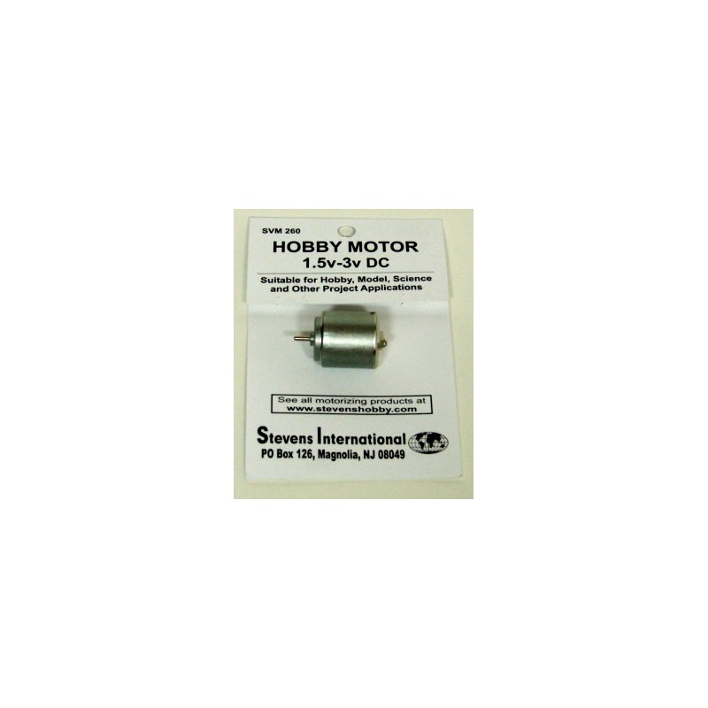 Motor eléctrico DC (1.5-3V). STEVENS SVM260 Motor eléctrico DC (1.5-3V). STEVENS SVM260