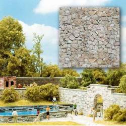 Mur de pierre.