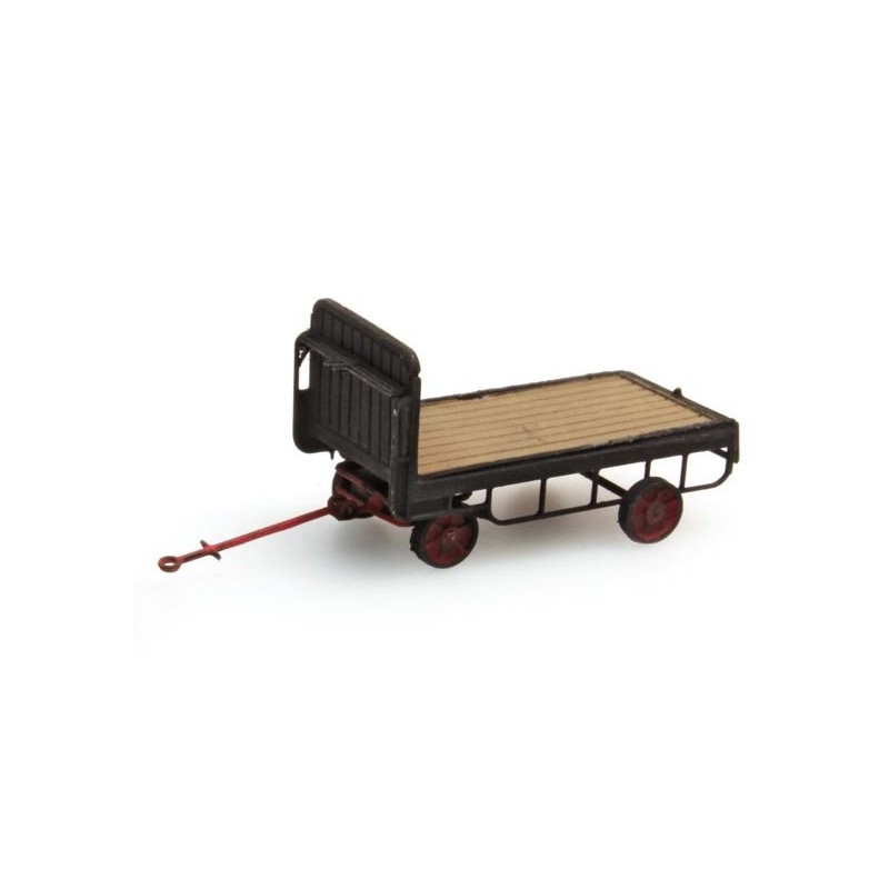 Luggage trailer black. ARTITEC 387.32-BK