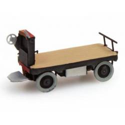 Elektrischer Gepäckwagen.