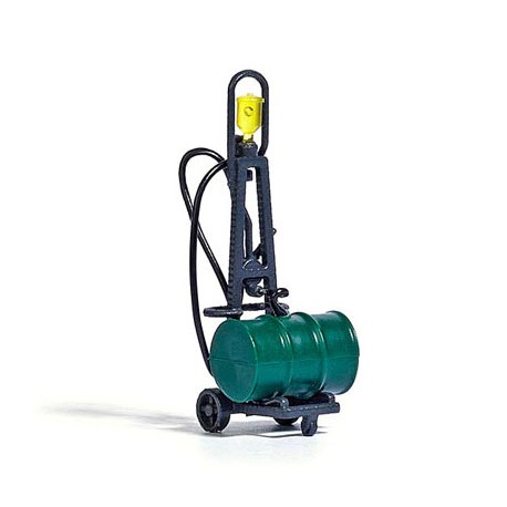 Portable diesel fuel pump with tank. BUSCH 1187